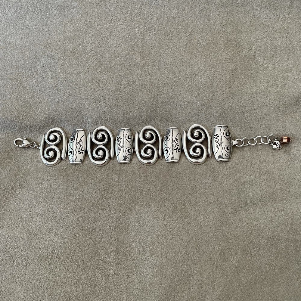 Brighton Silver Adjustable Bracelet - image 1
